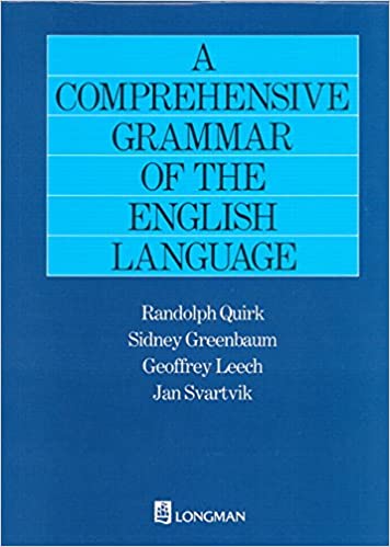 A Comprehensive Grammar of the English Language (Hardcover). 