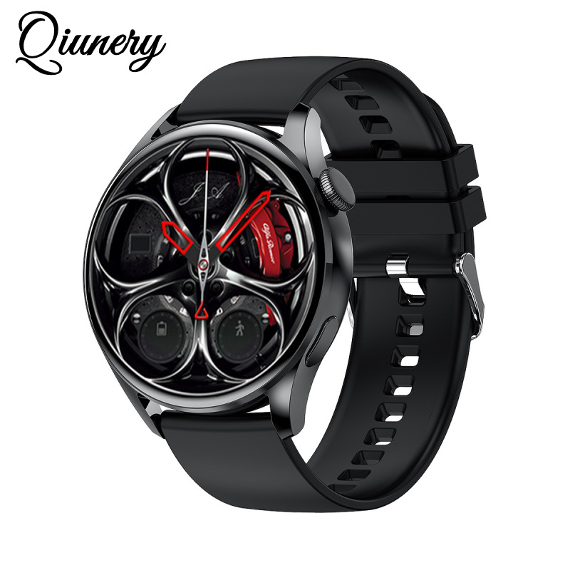 GT5 Smart Watch Bluetooth-compatible Call NFC Wireless Charging Heart Rate Blood Pressure Monitor Sports Bracelet. 