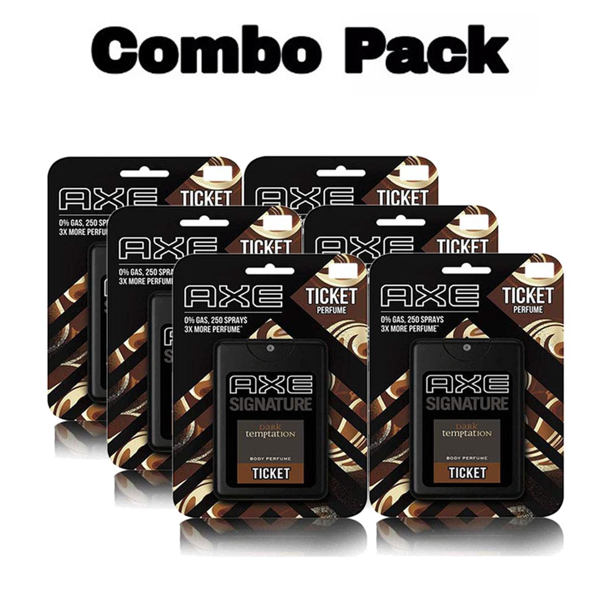 Pocket Perfume Axe Champion Deo Deodorant Axe Mini Ticket Dark