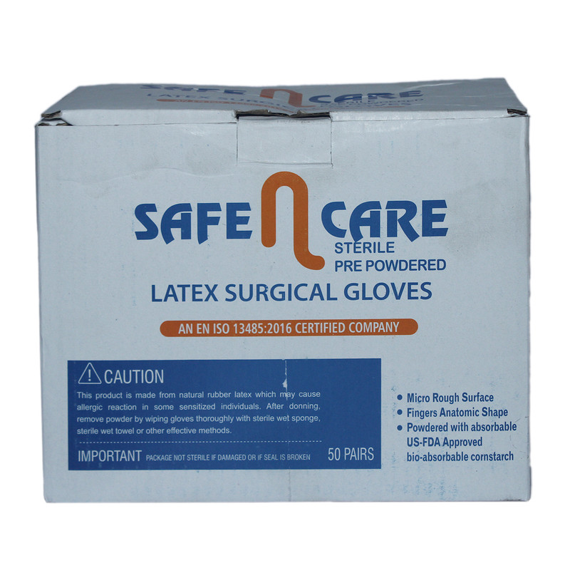 safe care surgical gloves