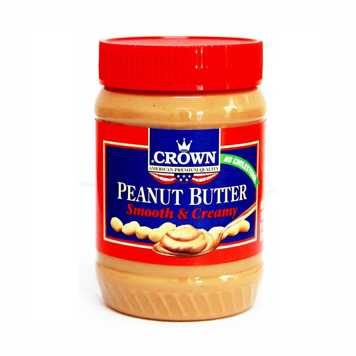Crown Peanut Butter Smooth & Creamy - 510gm USA