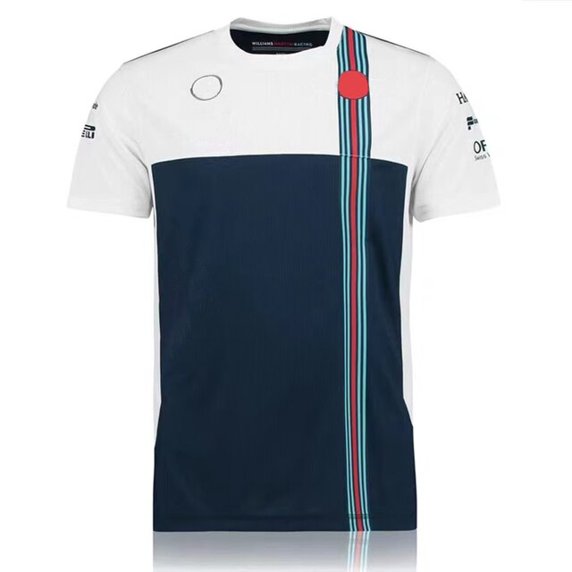 2022 Williams Racing Team Training Jersey Formula One Official Website T-shirt Newest F3 GT Racing Large Men's 3D Shirt. 