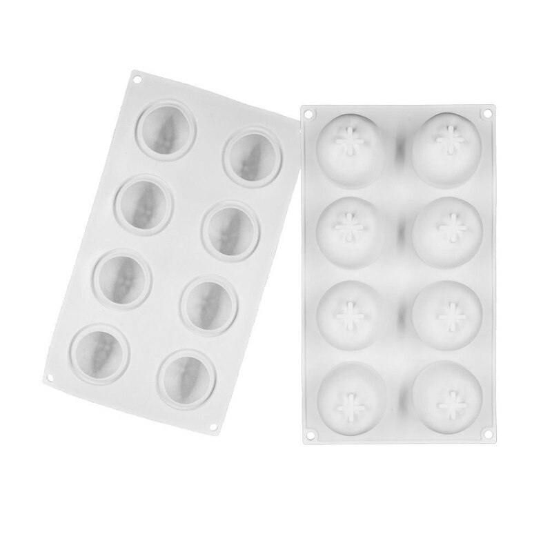 New Orange Silicone Cake Mold For Baking Pastry Mandarin Orange Mould Dessert Fruit Mousse Pan Bakeware Chocolates Moule. 
