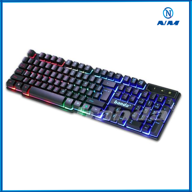 Banda V3 Diamond Filed Rgb Backlit Game Keyboard - Enhance Your Gaming Experience With Responsive Keys. 