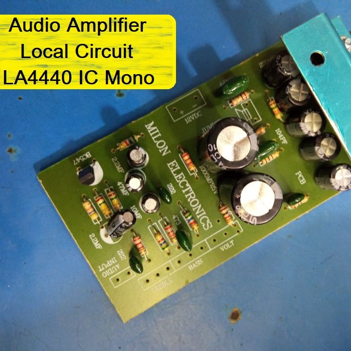 Bangladeshi MINI MONO LA4440 Amplifier Circuit Board Mono Audio Amplifier Board 12V 18W LA4440 Amplifier Board LA4440 IC Stereo Music Digital  Audio Amplifier. 