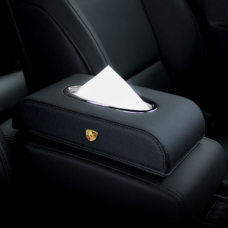 Tissue Box for Car Non-Slip Seat Tissue Box Car Napkin Paper Box Free to Put Tissue Box for Car Personality in the Car. 