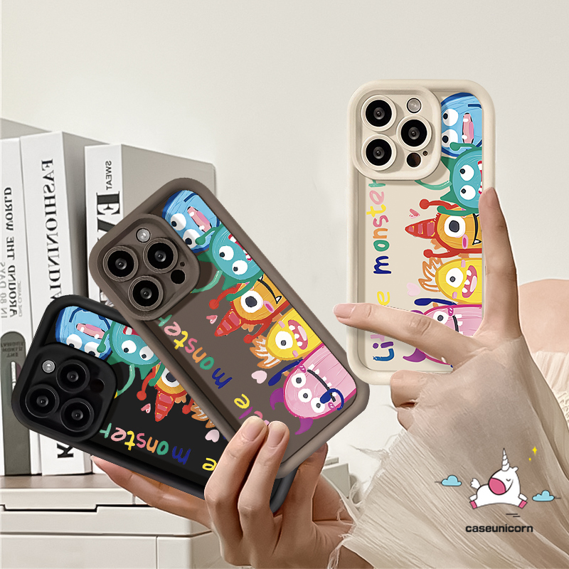 For Redmi 10C 9C NFC 10A 9 A1 9T 9A A2 Redmi Note 8 10s 9 12 10 11 Pro Max POCO M3 Couples Creative English Frog Little Monster Soft Case