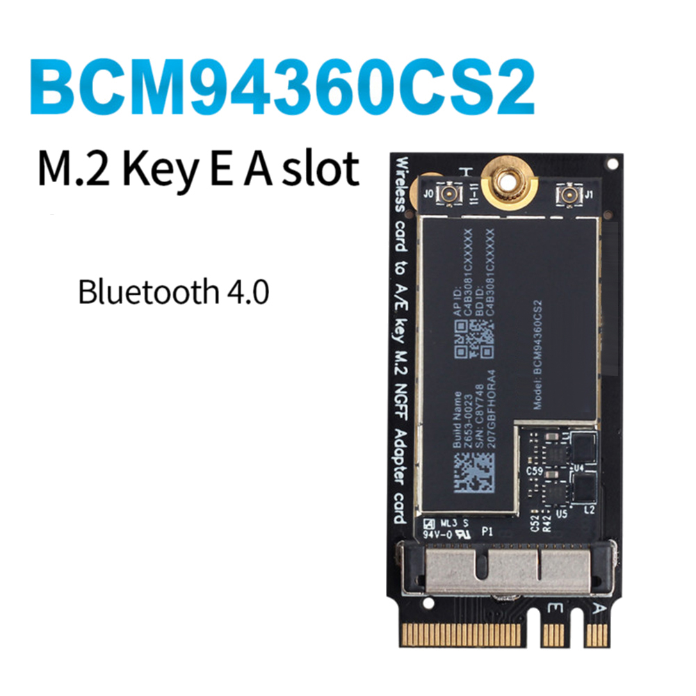 BCM94360CS2 Wireless Wifi Card Bluetooth 4.0 802.11Ac Hackintosh. 