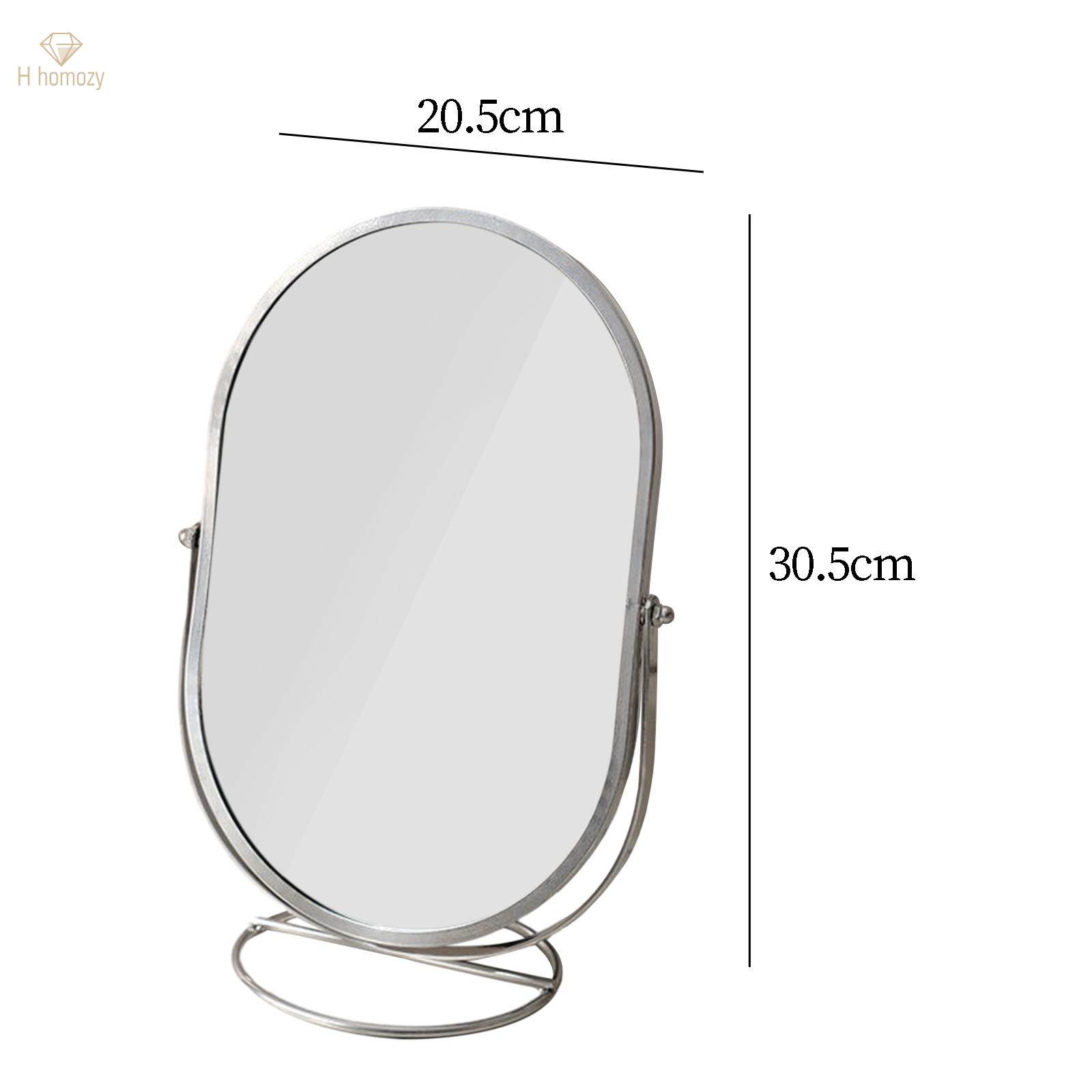 Desktop Stand Mirror Small Tabletop Dressing Mirror for Desktop Bedroom Dorm. 