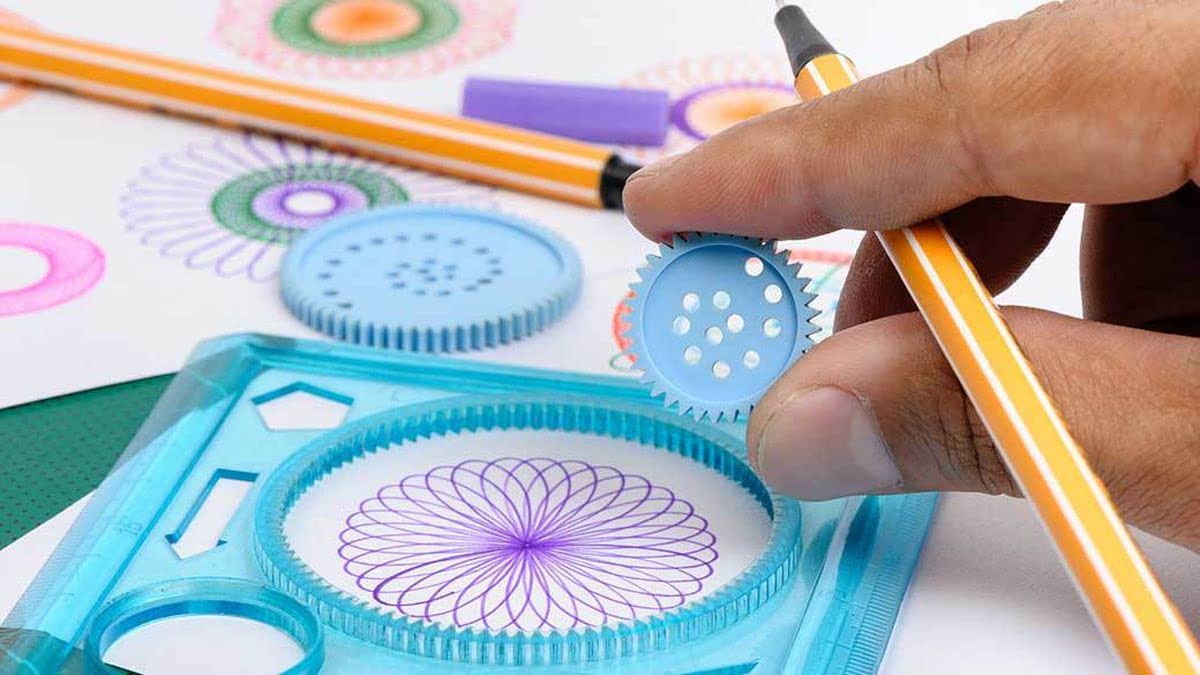 Design ruler/Drawing Box 1 pes. 