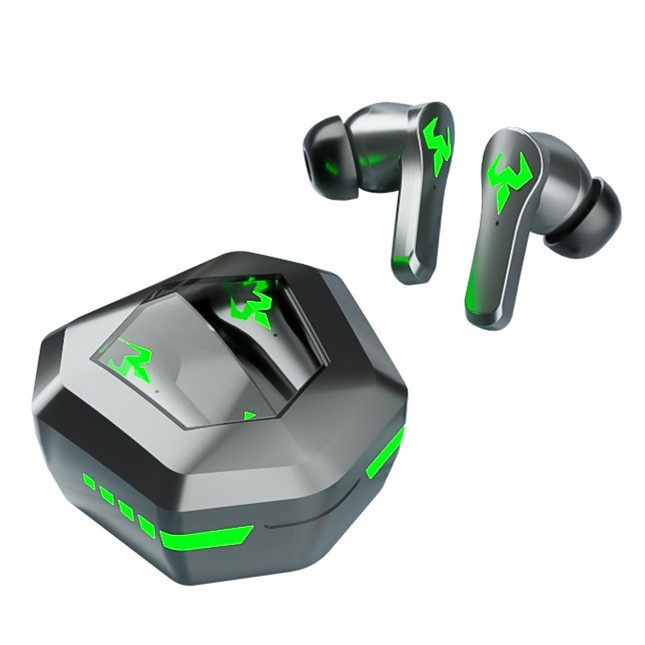 【FUPANG】TWS Wireless Bluetooth 5.2 Headphones Sports Waterproof Wireless Earphone Handfree Noise Gaming Earbuds for IOS Android