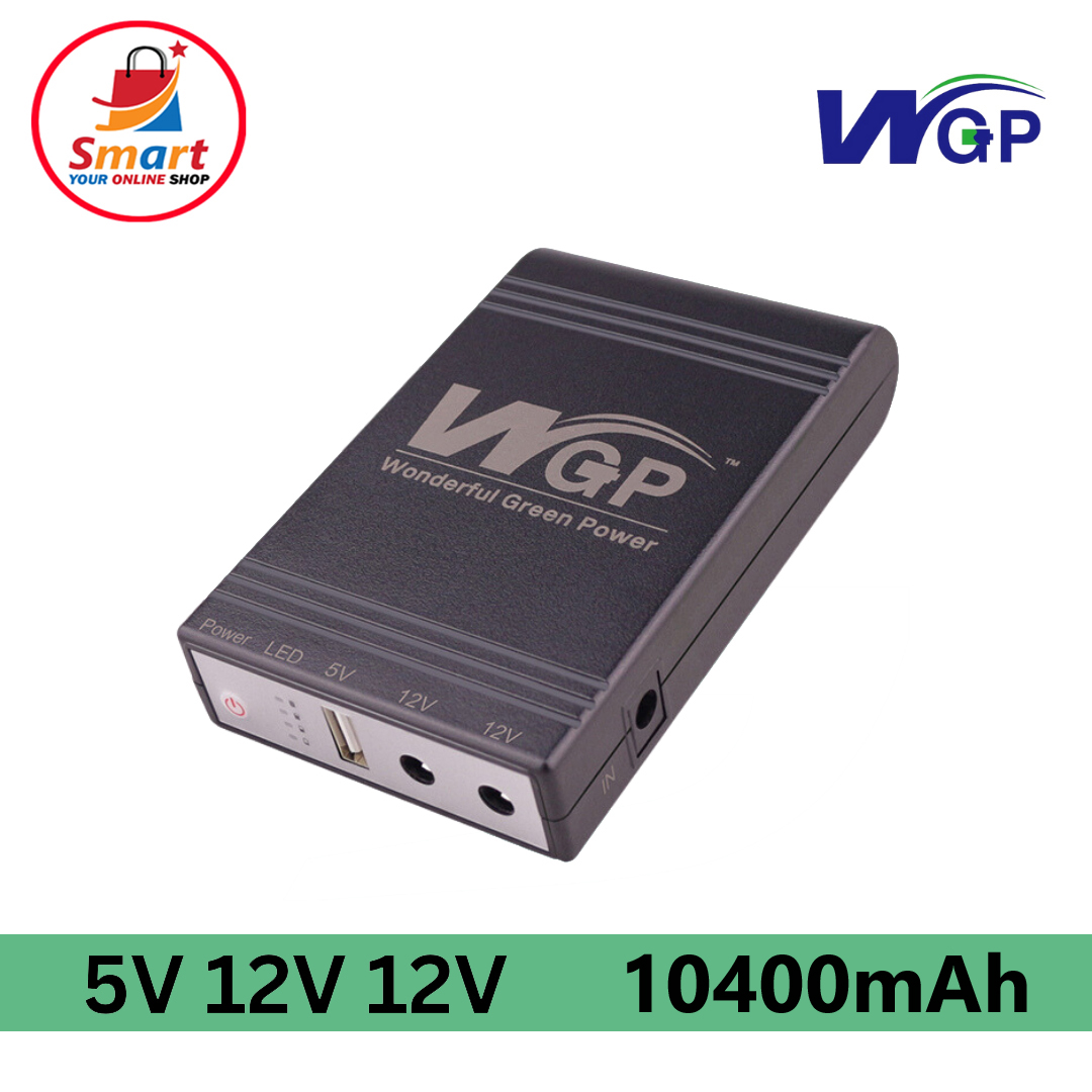 Mini UPS DC UPS for Router 10400mAh # 5/12/12V (Router, Onu, CC Camera, Etc) Update version