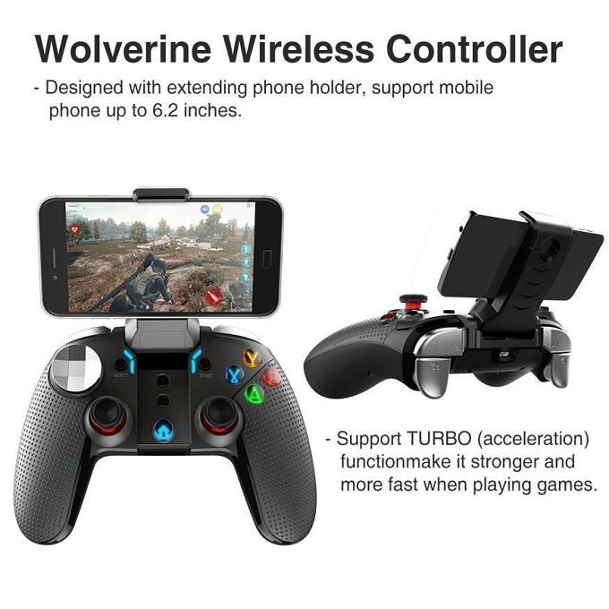 iPEGA PG - 9099 Bluetooth Gamepad for Android Smart Phone / PC - BLACK. 