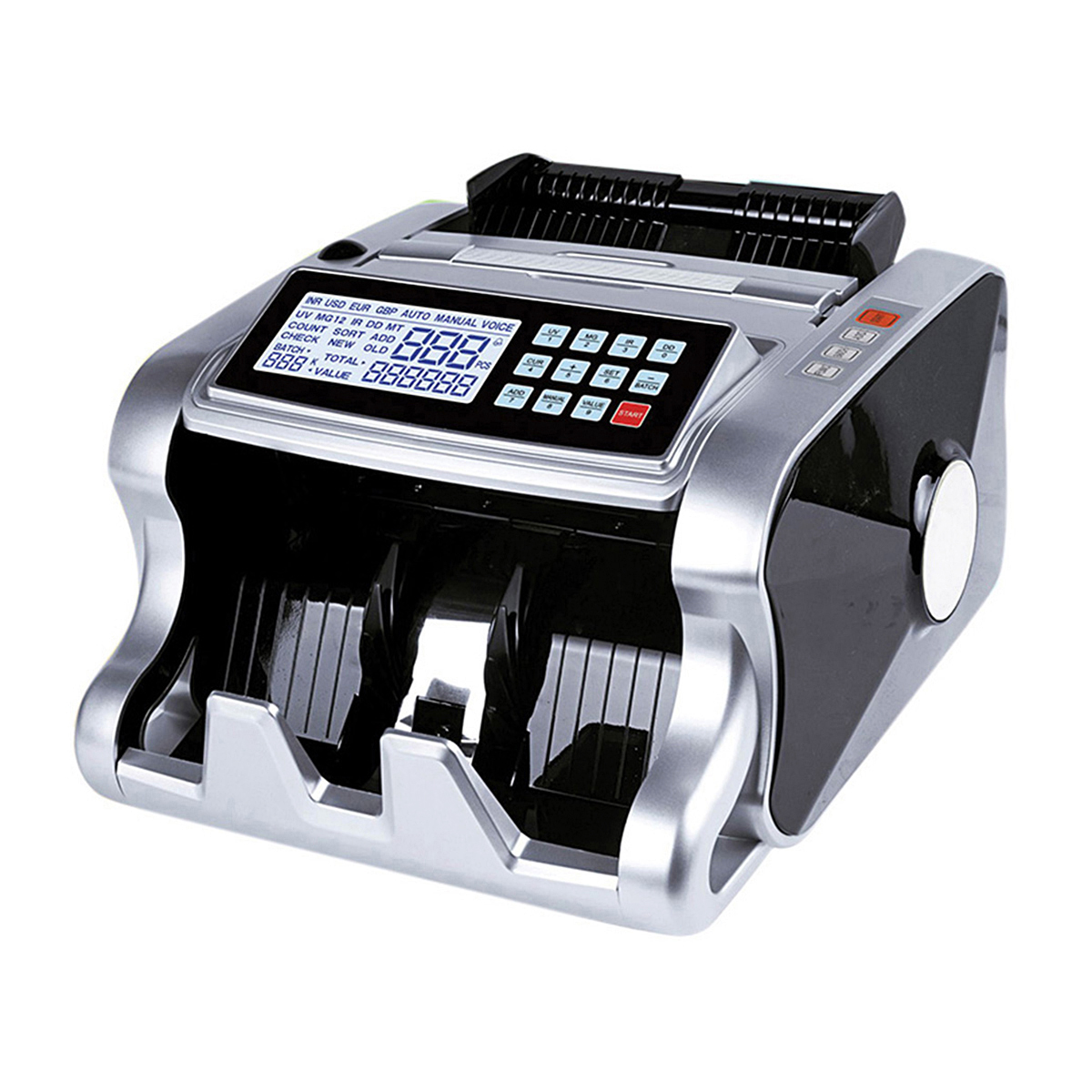 KINGTON AL 6600 Money Counting Machine with Fake note detector. 