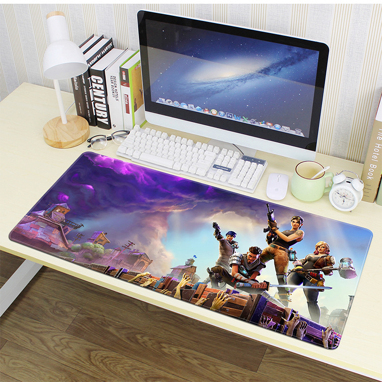 Factory Wholesale Mouse Pad Large Seam Keypad Pad Thickened Seam Internet Cafe Internet Café Table Mat Fortnite. 