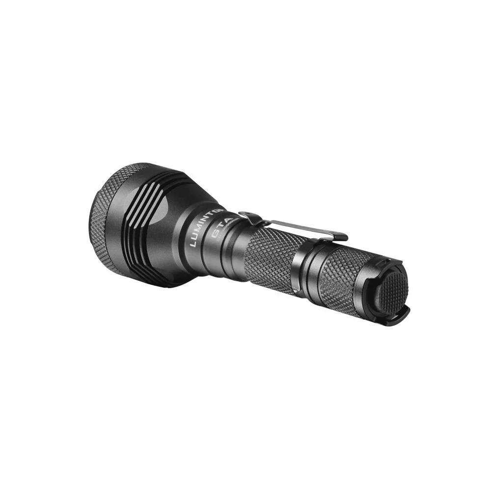 Lumintop GTA 14500/AA flashlight 585 meters long distance searching EDC flashlight 550 lumens with tail switch. 