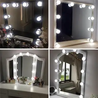 dressing table lights plug in