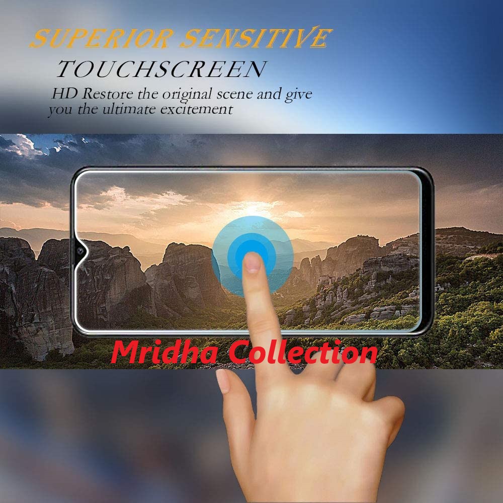 Realme C20A Screen Protector 3D Tempered Glass Protector Clear Screen Premium Product Gorilla Glass Transparent Clear Ultra Thin - Durable & Scratch Resistant - Easy to Install. 