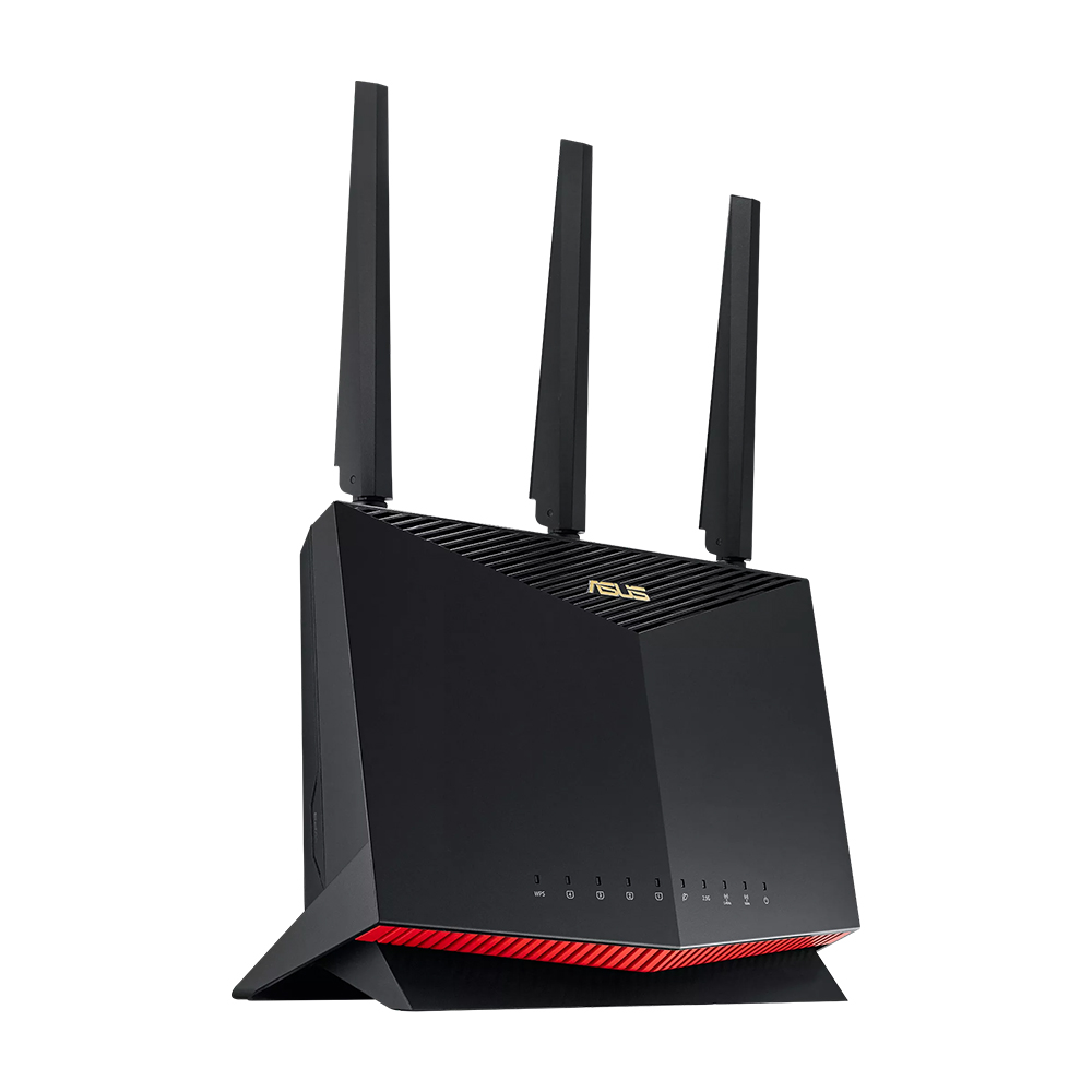 ASUS RT-AX86U Pro AX5700 Dual Band Wi-Fi 6 Gaming Router, PS5 compatible, Mobile Game Mode, Enhanced Network Security with AiProtection Pro and Instant Guard Sharable Secure VPN, Upgraded Parental Controls, 2.5G Port, Gaming Port, Adaptive QoS, Port Forwa. 
