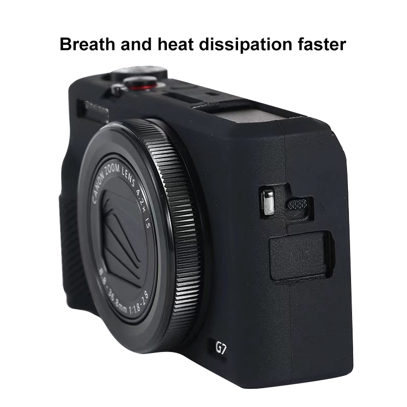 For Canon PowerShot G7 X Mark III / G7X III / G7X3 Soft Silicone Protective Case. 