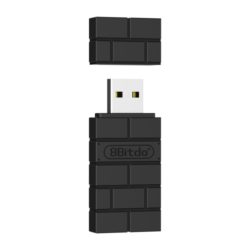 8Bitdo Wireless Bluetooth USB RR Adapter for Windows Mac Raspberry Pi Switch Demoo. 