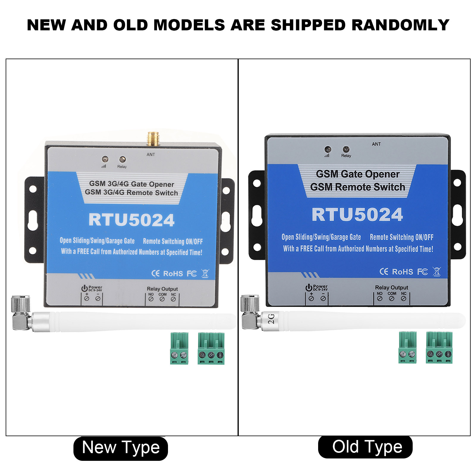 GSM Gate Opener RTU5024 Cell Phone Controller SMS Remote Control Door. 