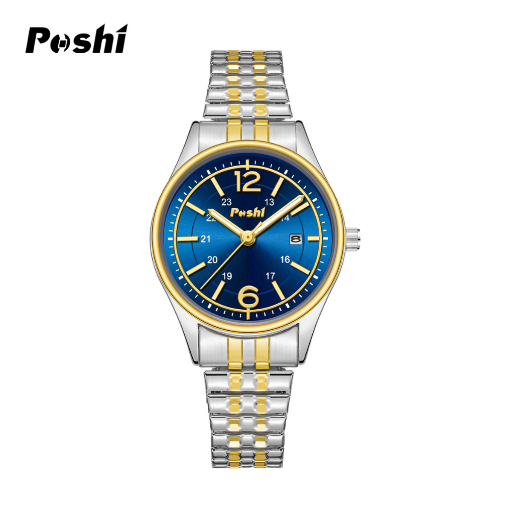 【Simple 3C】(NEW) New Collection Women's Business Quartz Watch Stainless Steel Watch for Women Waterproof (Japan Movement 7T35)with Box