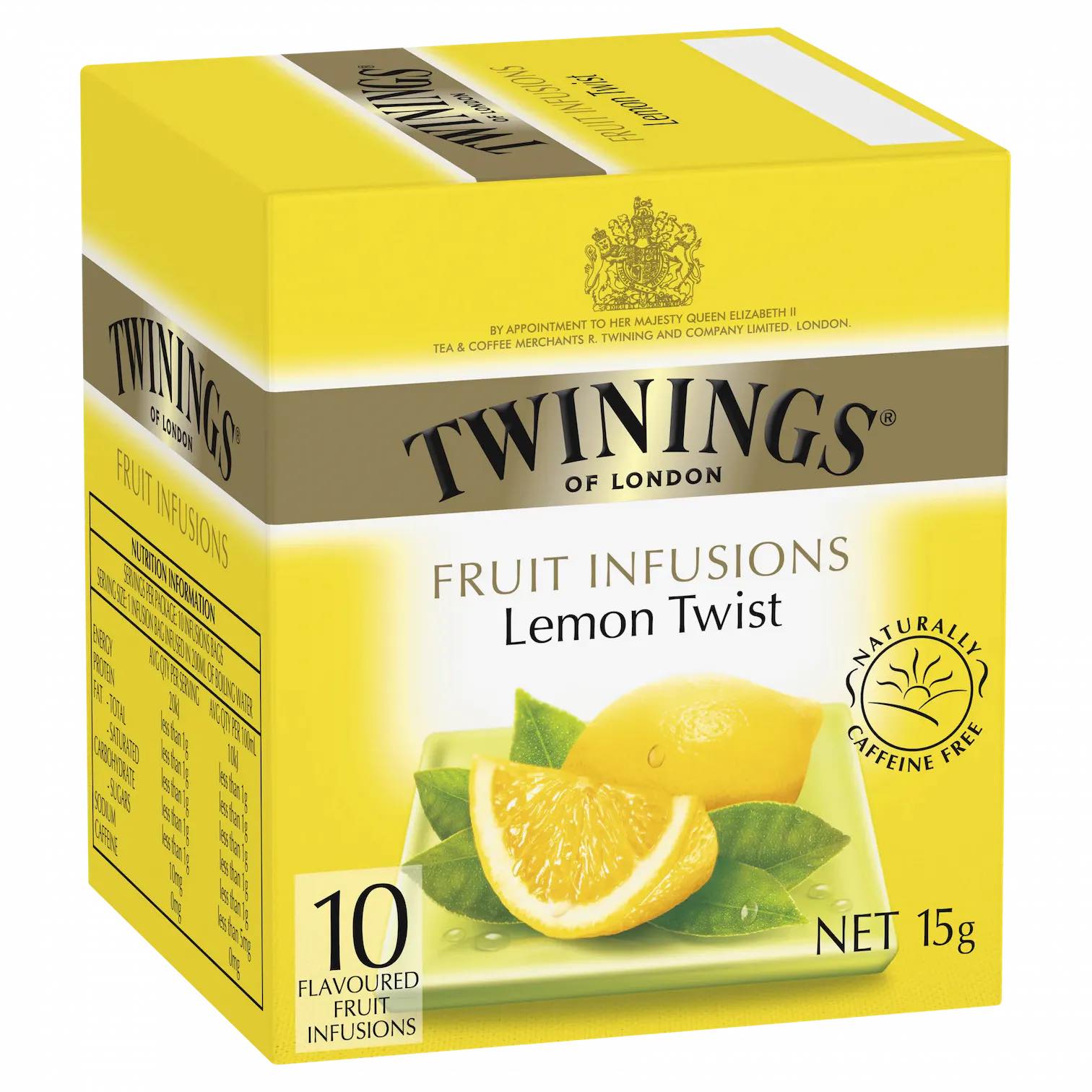 twinings infusion lemon twist tea