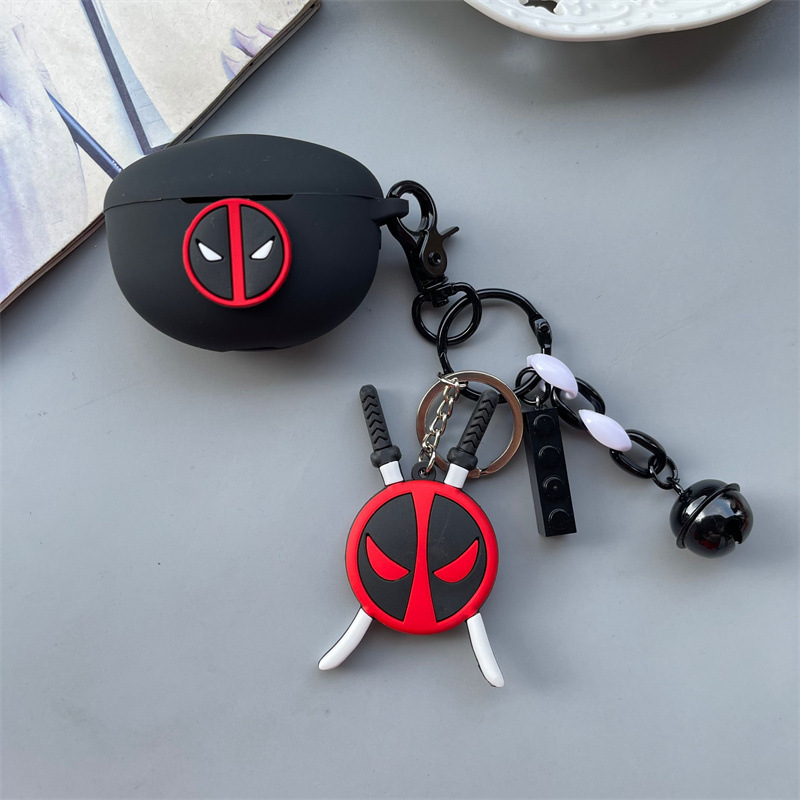 Applicable VIVO TWS2/ 2E Protective Case Real Wireless Bluetooth Headset Silicone Soft Shell Trendy Brand Personalized Cartoon. 