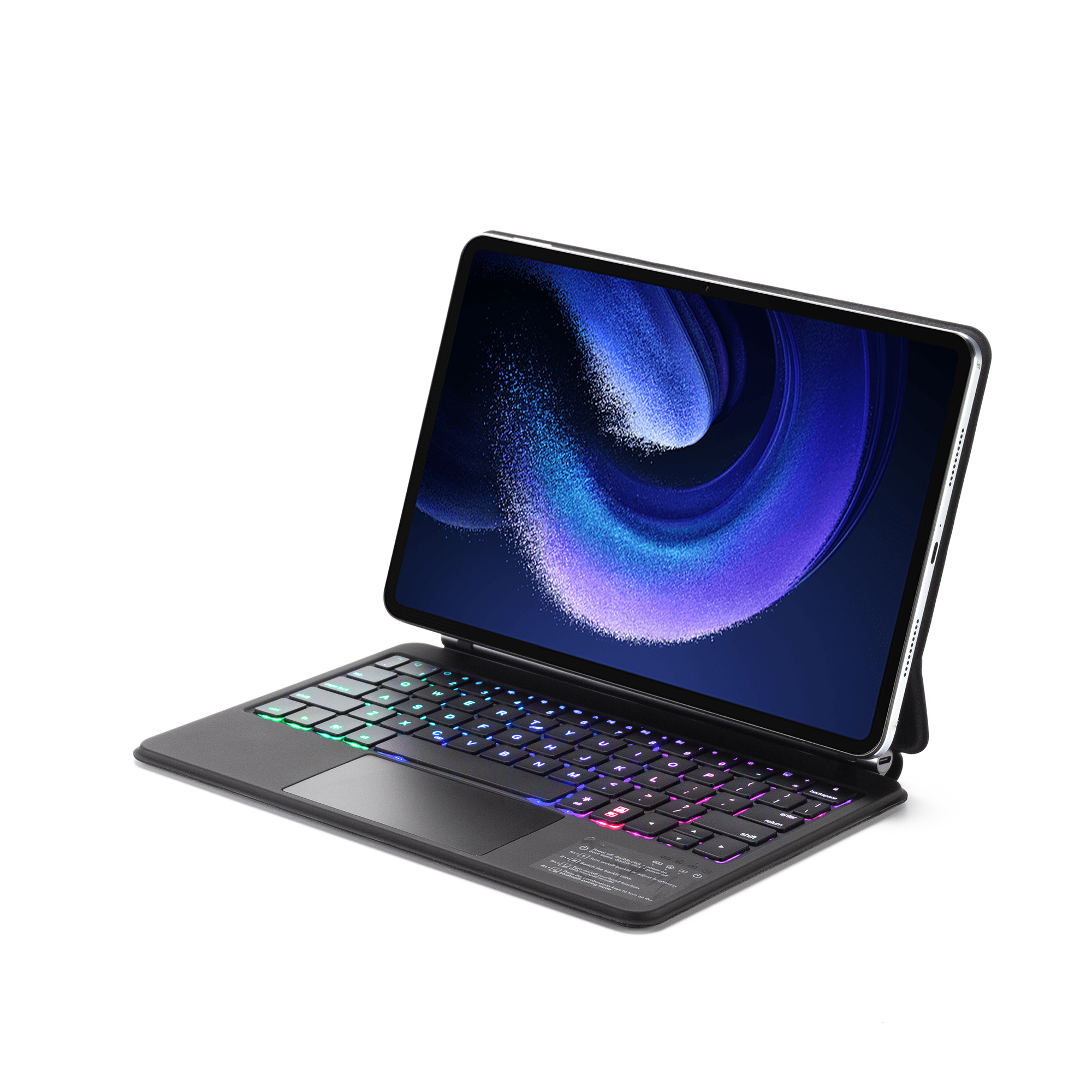 Trackpad Keyboard For Xiaomi Mi Pad 6 Pro Smart Magic Keyboard Case For Xiaomi Pad 6 TouchPad Magnetic Cover Touch Tablet Case