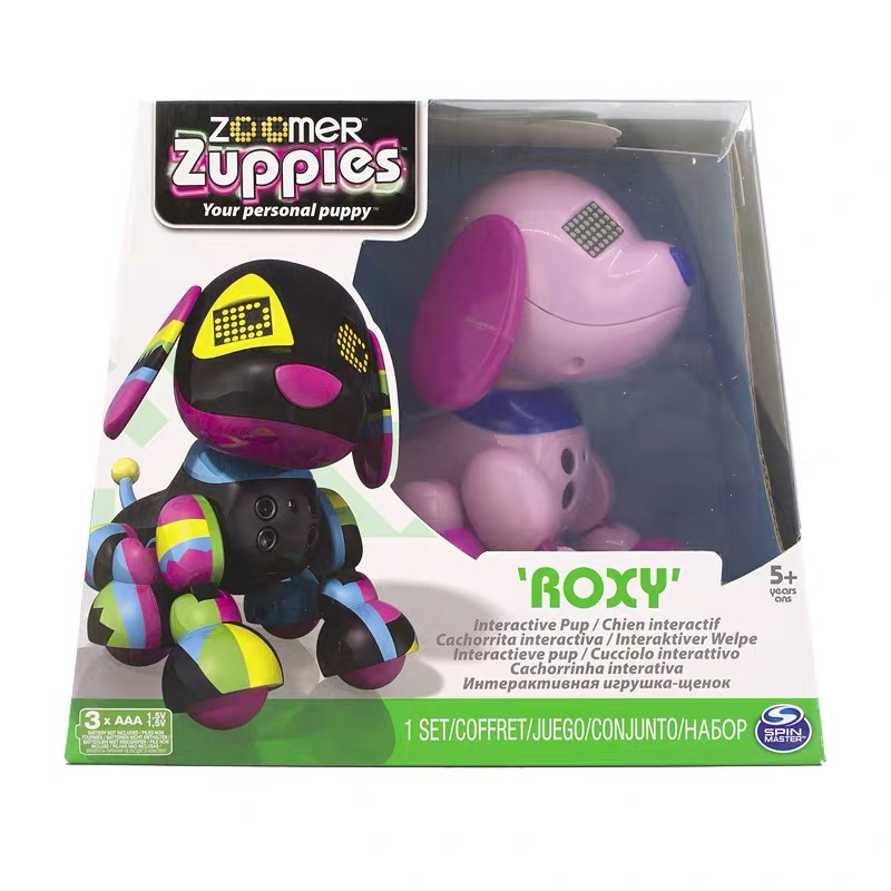 Purple Zoomer Zuppy Love Zoomer Zuppies Interactive Puppy