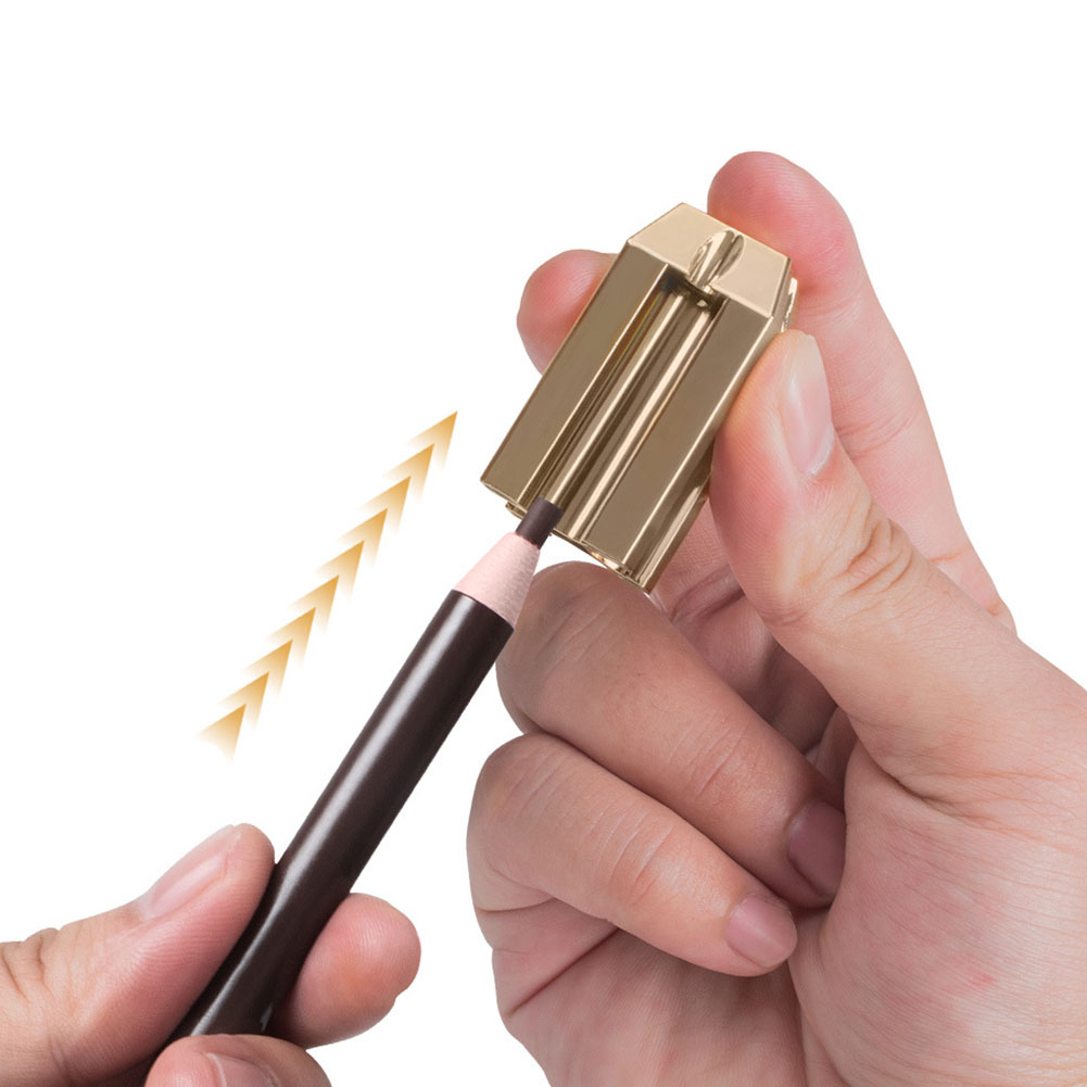 JM 4 In 1 Eyebrow Pencil Sharpener Microblading Tattoo Marker Permanent Makeup Professional Eyebrow Pencil Sharpening Tip Thin Tools. 