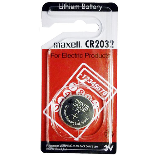 CMOS Coin Type (Motherboard) Maxell CR2032 3v Lithium Battery. 