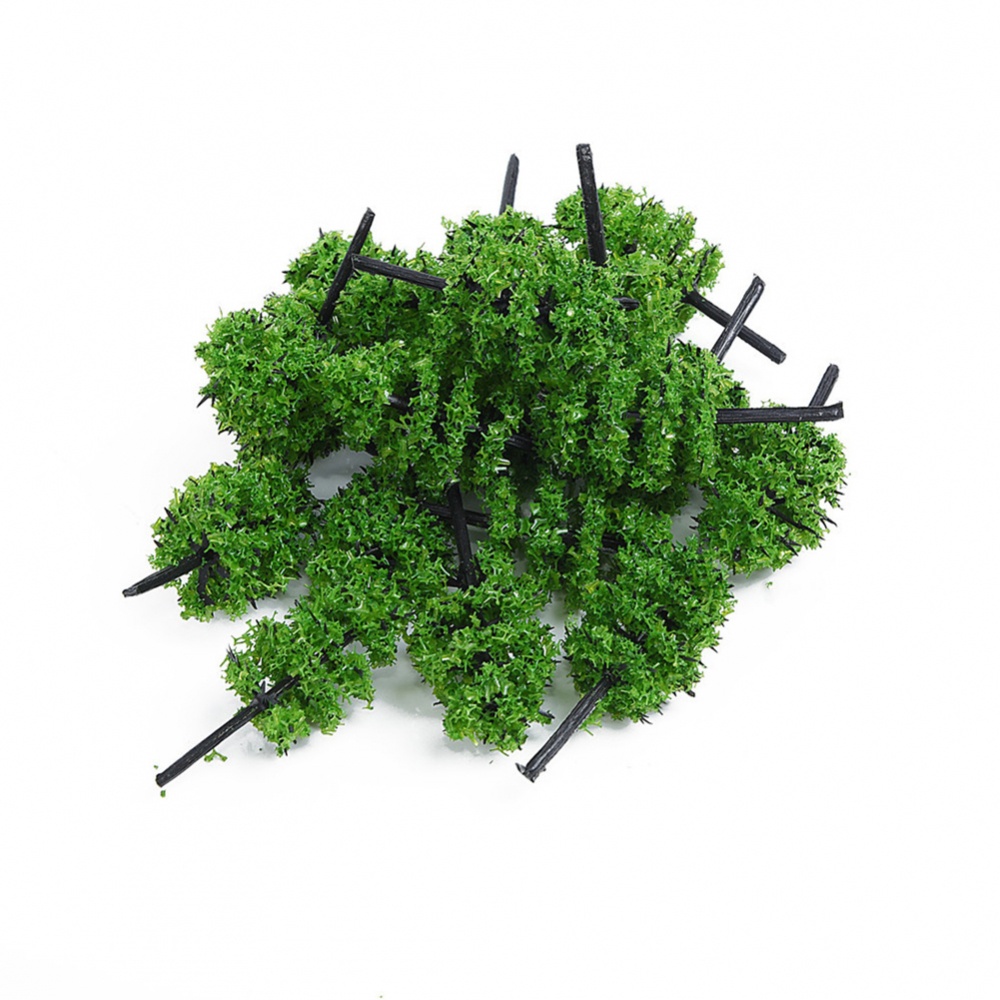 NovaNest 10pcs 5cm Train Railroad Model Trees Scale Tree Park Scenery Landscape Gifts Scenario trees. 