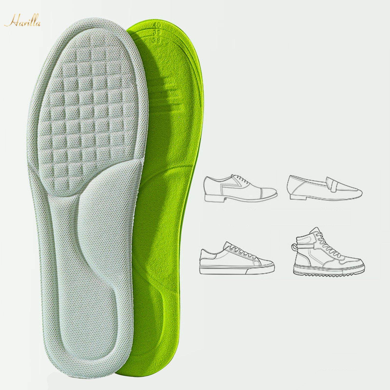 Breathable Shoe Insoles Soft Sneakers Insoles for Walking Hiking Basketball 26.5cm EU Size 41 42. 