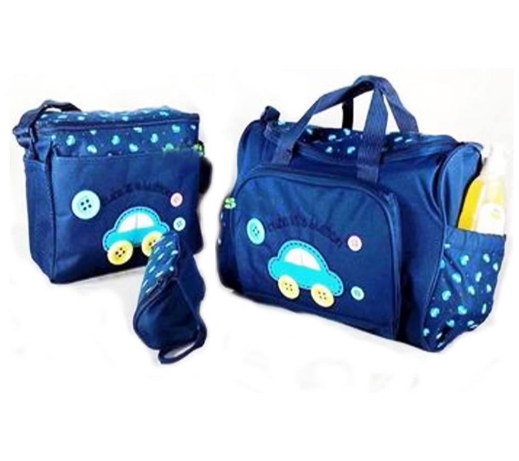 navy blue baby bag