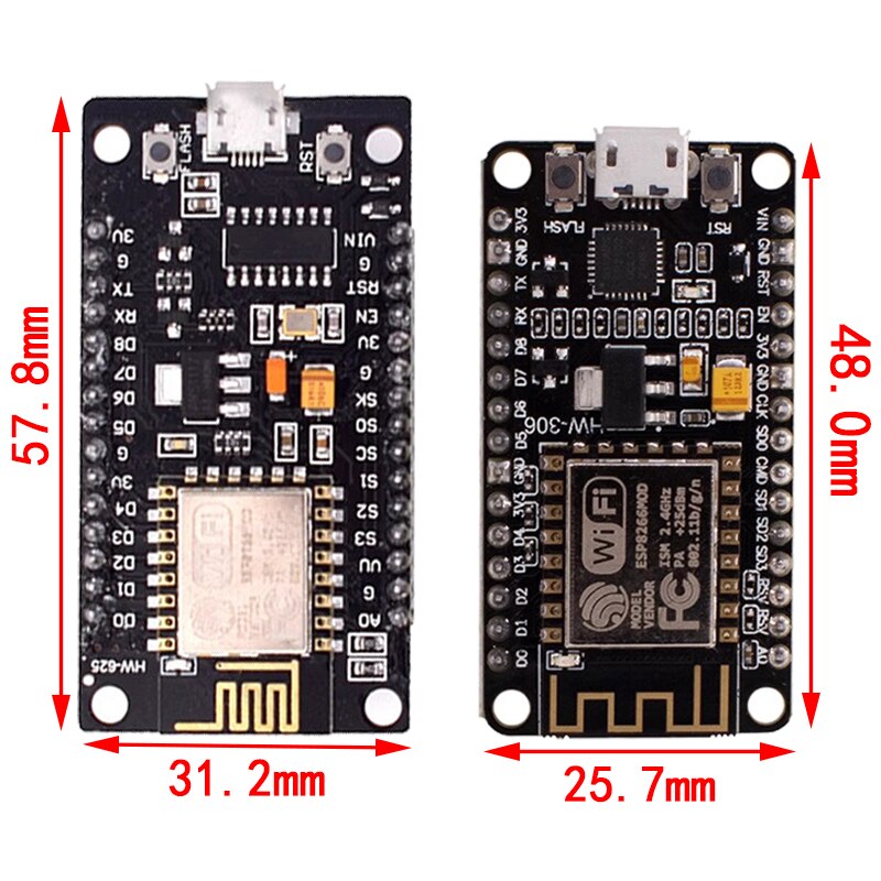 Wireless Module CH340/CP2102/CH9102X NodeMcu V3 V2 Lua WIFI Internet of Things Development Board Based ESP8266 ESP-12E - 317606455. 