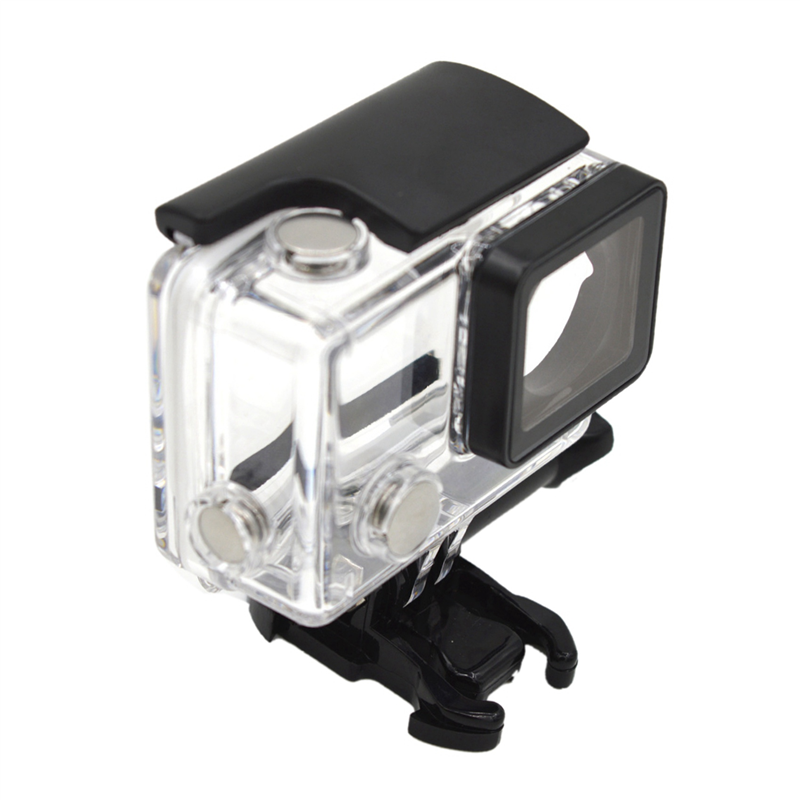 2X for Gopro Waterproof Housing Case for Gopro Hero 4 Hero3+Hero 3 Underwater Protective Box for Go Pro Accessories. 