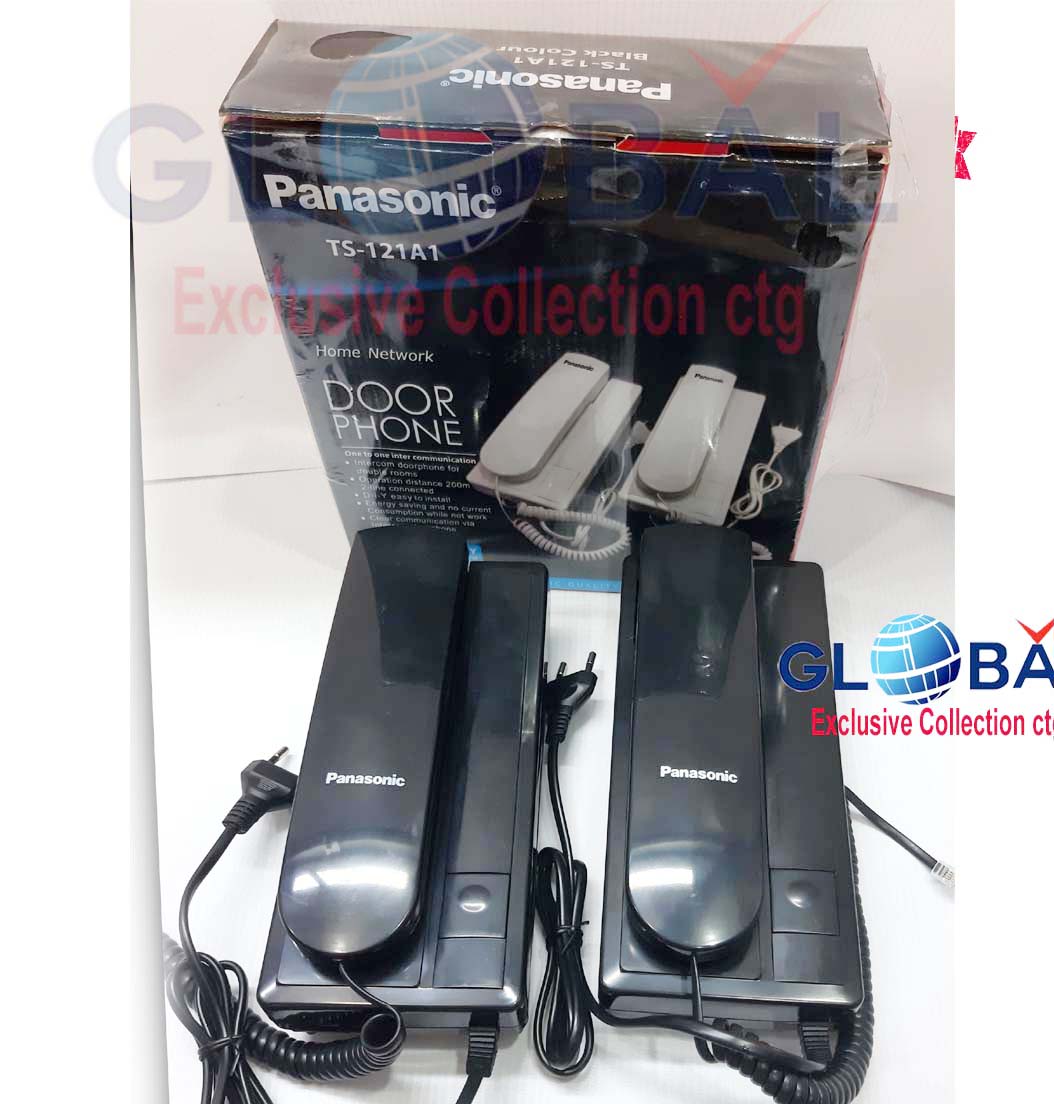 Intercom Phone 2 PCS Door to Door Intercom can speak through cable from one room to another without anything. ST-121A1. 