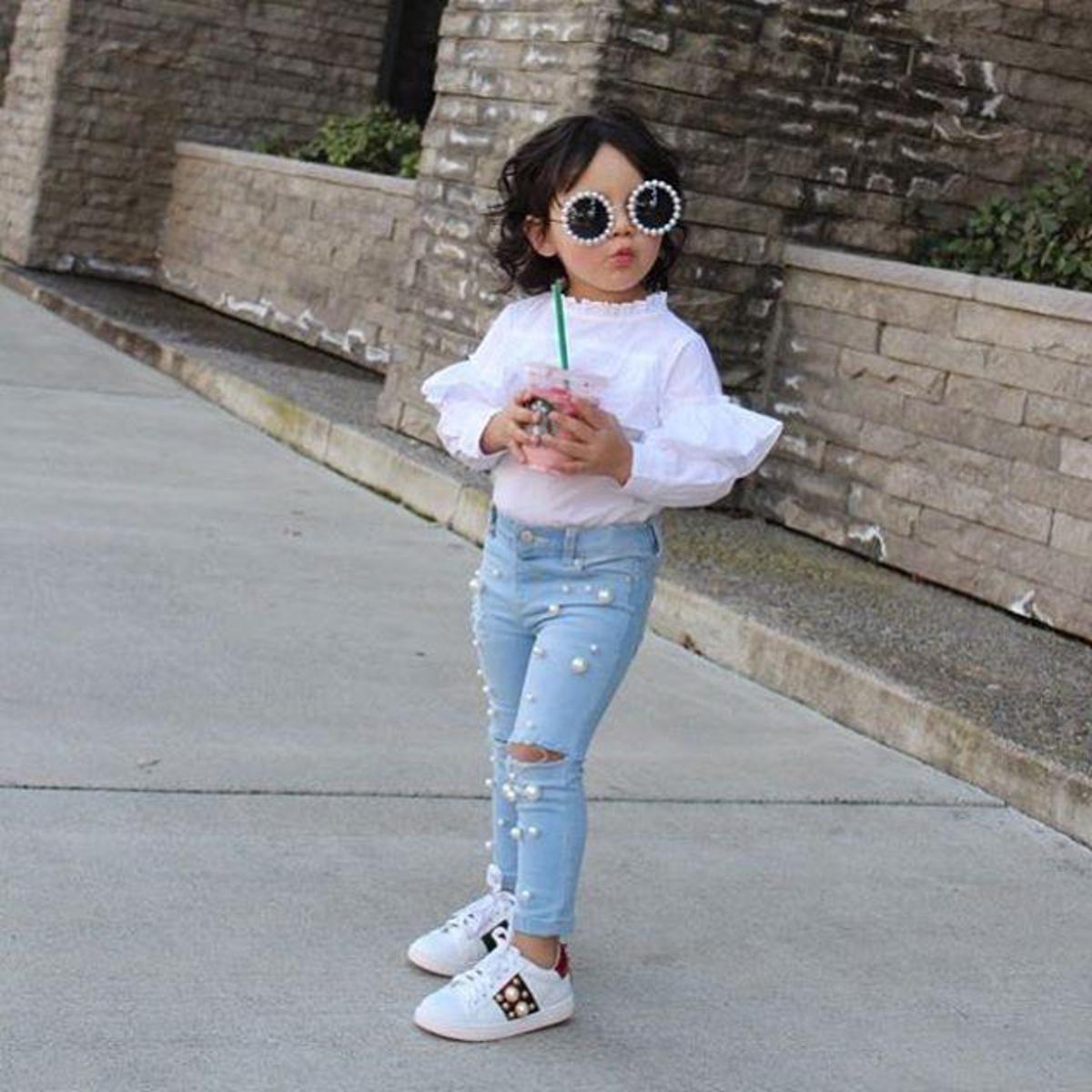 baby girl denim pants