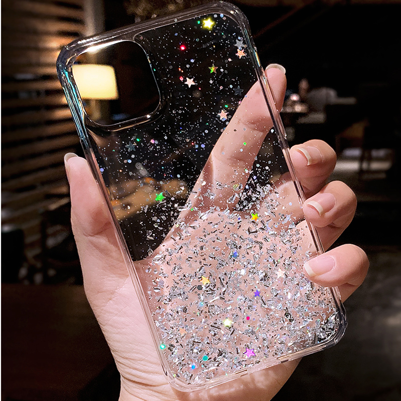 Soft Full Cover For redmi A1 redmiA1 Back cover CAPA Bling Glitter Phone Case For xiaomi redmi A1 A 1 1A. 