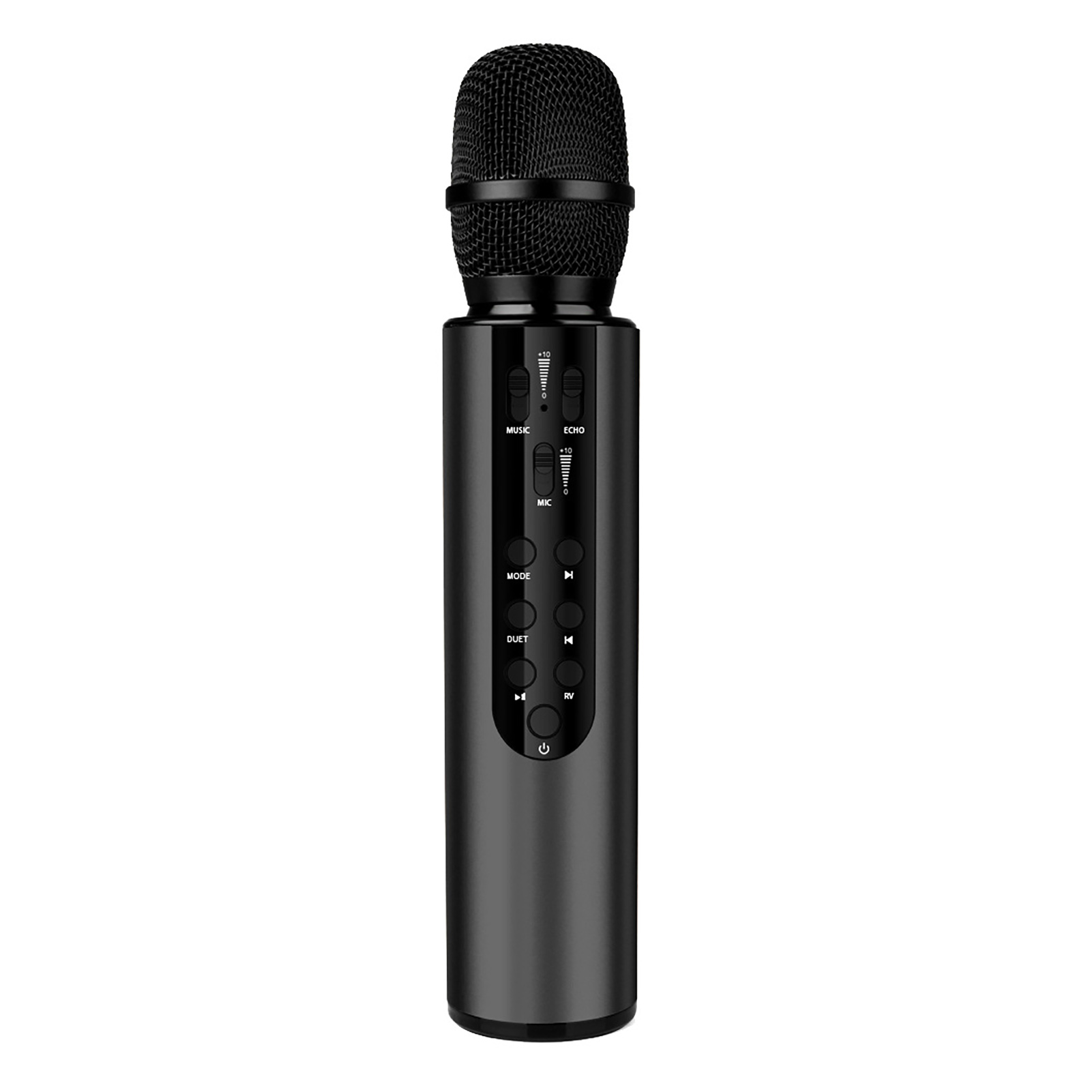 Bluetooth-compatible Microphone Easy Operation Bluetooth-compatible 5.0 Home KTV Condenser Microphone Speaker. 