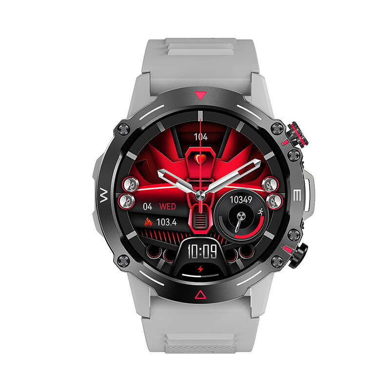 New HK87 Bluetooth Call with Three Defense Custom Dial, Heart Rate, Blood Pressure, Music Smart Watch. 