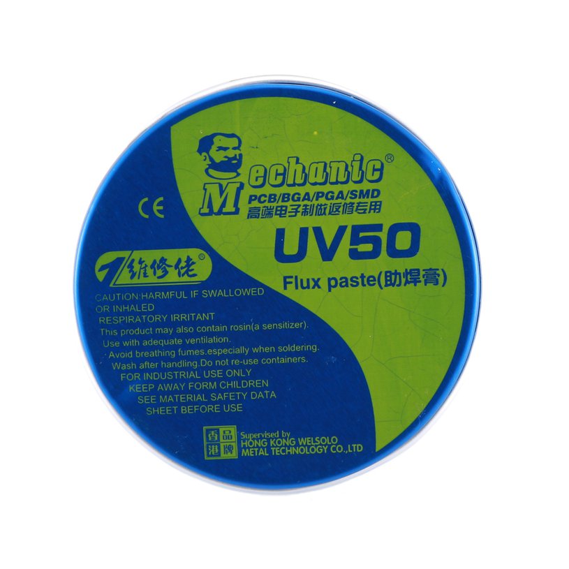 MCN UV50 Halogen Free No Clean Solder Paste Flux Soldering Tin IC Parts Soldering Iron Welding Fluxes For PCB BGA PGA SMD Electric Soldering Iron Cream Fluxes. 