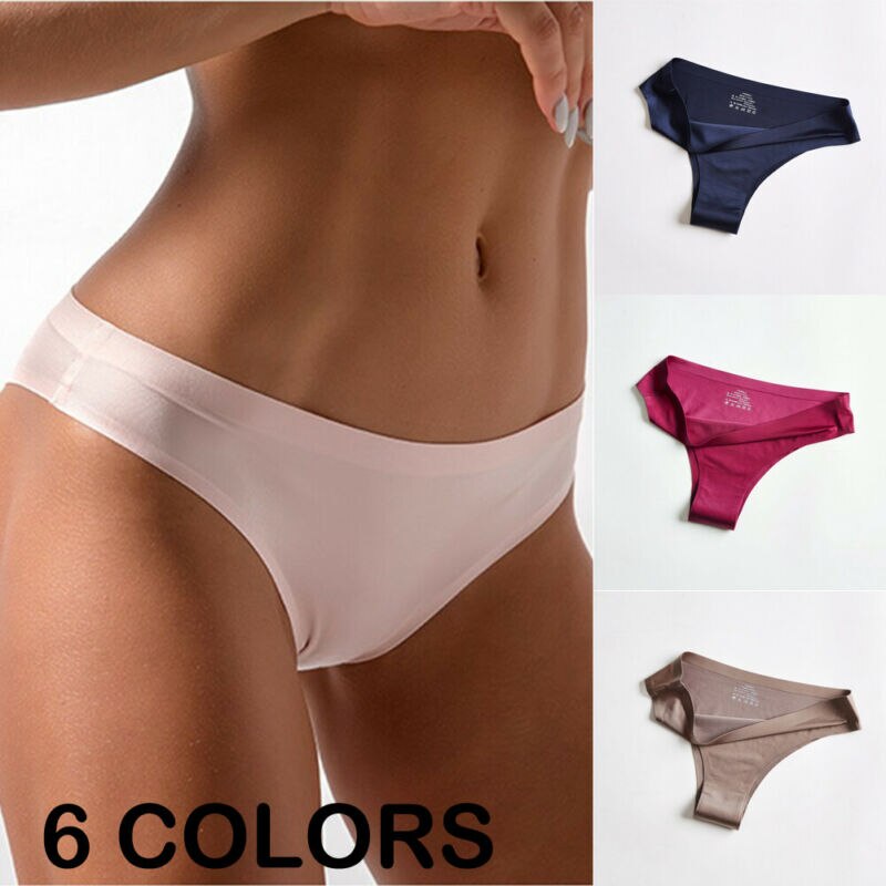 Fashion Women's Yoga Thongs Briefs Panties Knickers Underwear Plus Size Ladies Casual Yoga Shorts. 