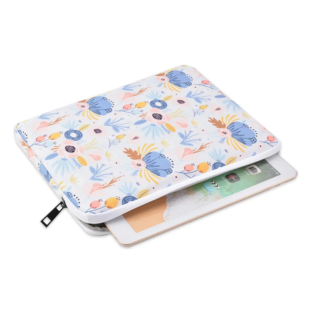 9-11 Inch Tablet Sleeve Bag for iPad Air Pro 11 Galaxy Tab S7 S8 A8 11 inch Series Colorfull Print Polyester Vertical Bag Cover. 