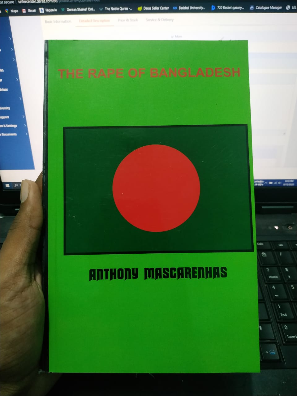 The Rape of Bangladesh by Anthony Mascarenhas. 
