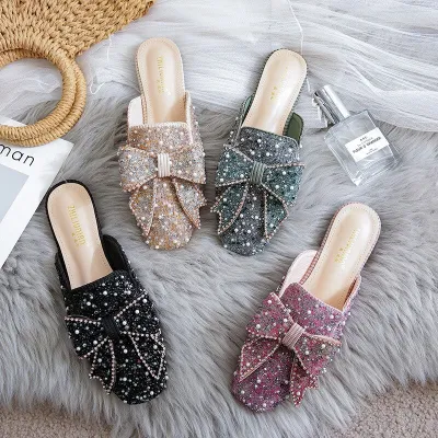 Glitter slides size on sale 12