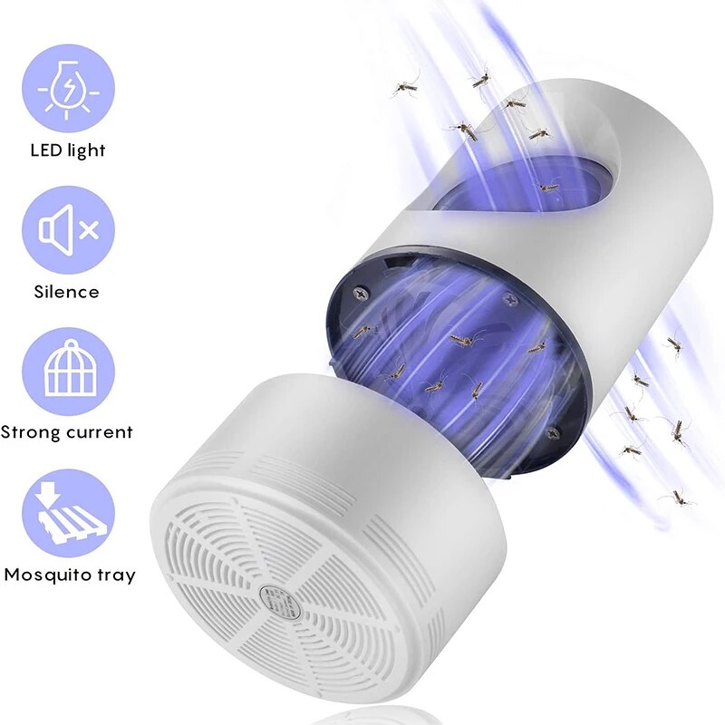 Xiaomi Mosquito Killer Lamp Photocatalyst LED Night Light Electric Mosquito Repellent Bug Zapper Insects Trap USB Rechargeable. 