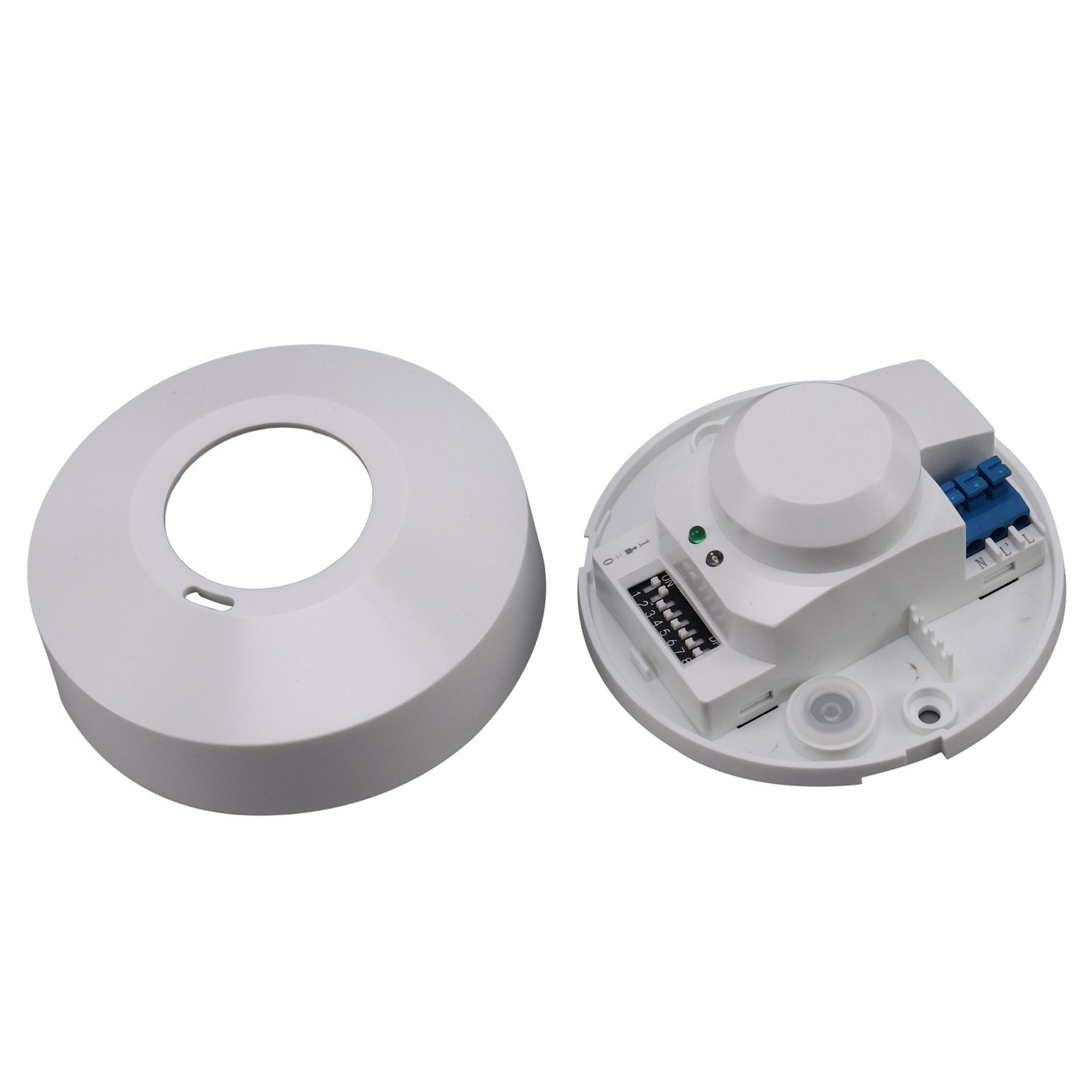 2X 220V 800W Microwave Sensor Pir Occupancy Body Motion Detector Light Switch. 